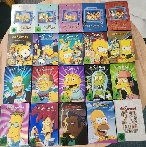 The simpsons dvd komplette - simpsons,