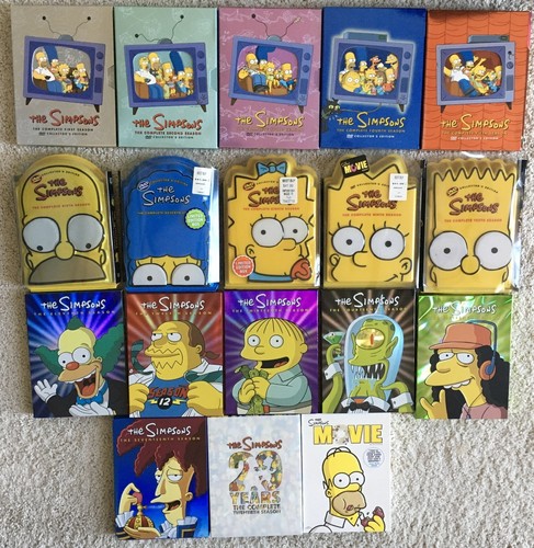 The simpsons dvd collectors - simpsons,