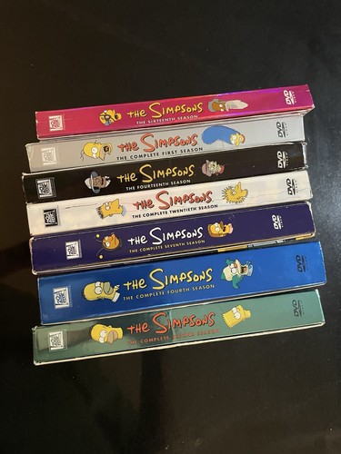 The simpsons dvds seasons - simpsons,