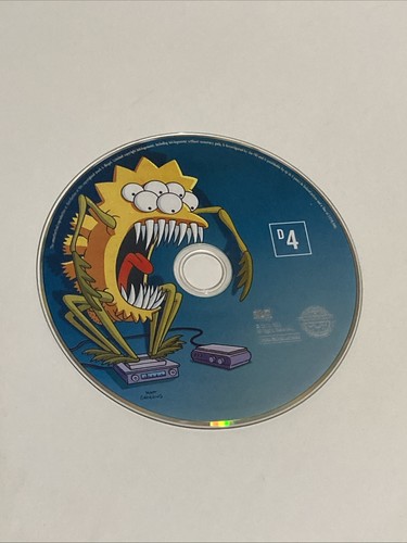 Simpsons season disc 4 - simpsons,